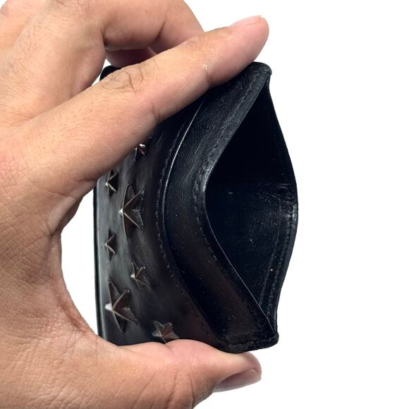 Jimmy Choo Studded Cardholder - Picture 3 of 11